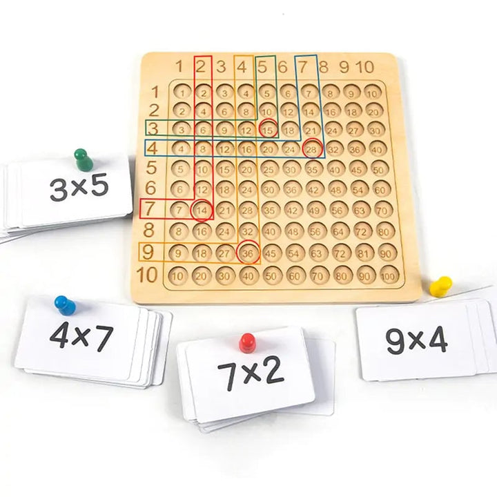 Wooden Montessori Math Board Image 3