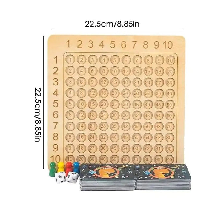 Wooden Montessori Math Board Image 6