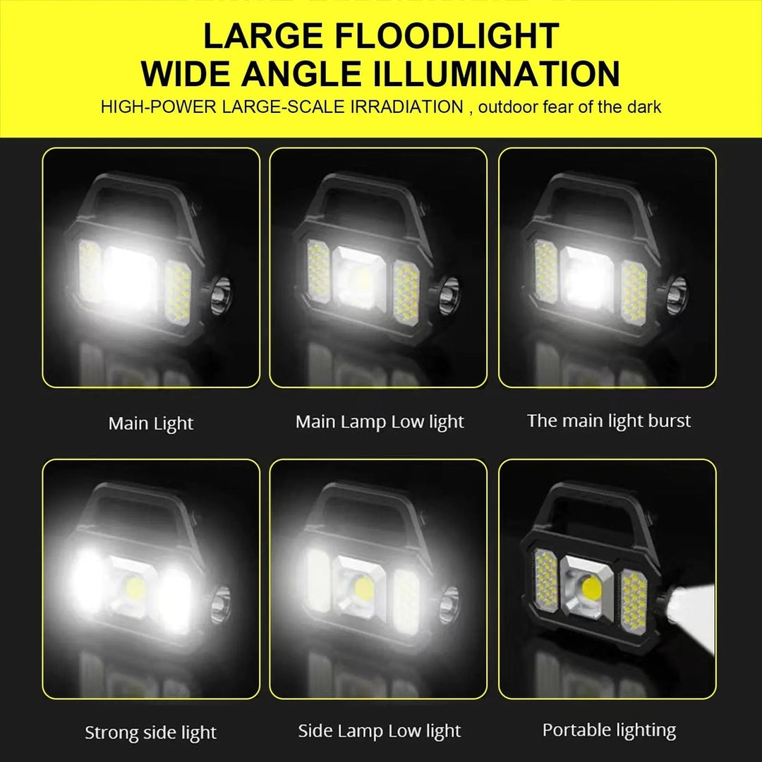 500LM Solar Rechargeable Flashlight Image 4