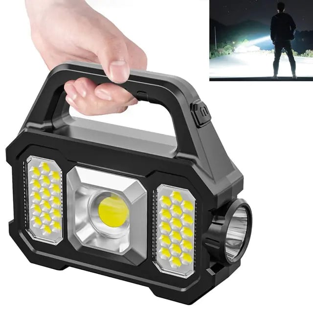 500LM Solar Rechargeable Flashlight Image 8