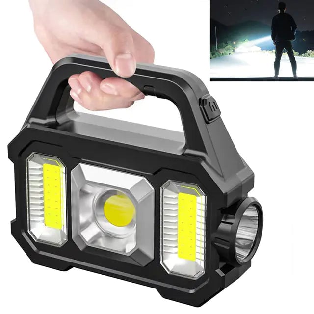 500LM Solar Rechargeable Flashlight Image 9