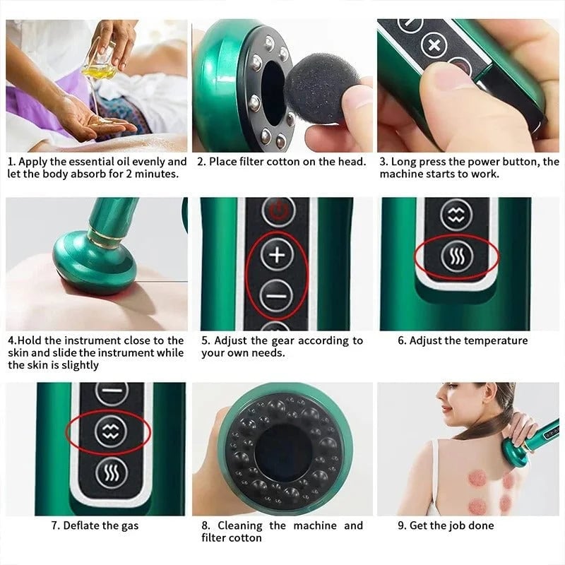 Electric Vacuum Cupping Massager Image 4