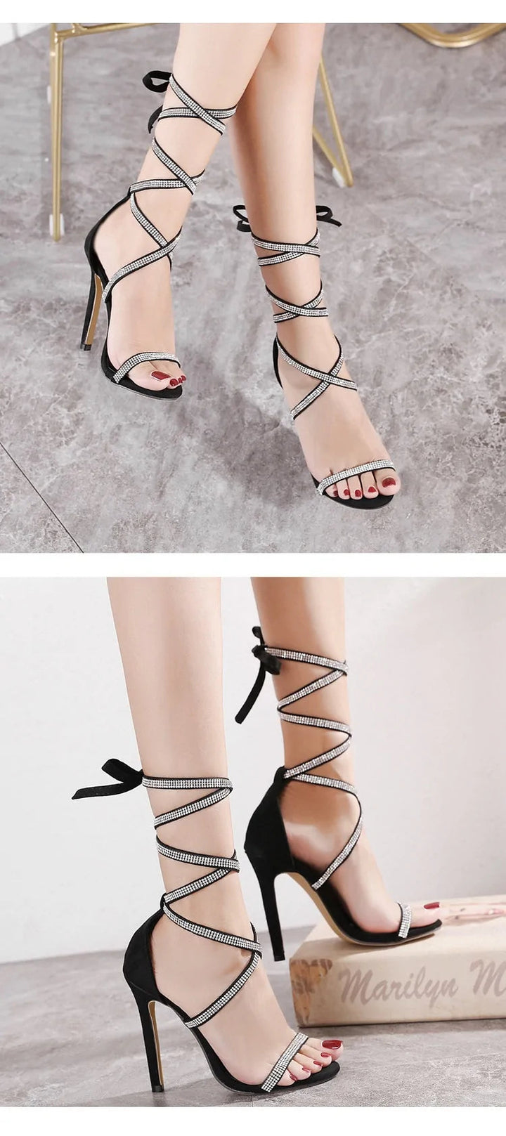 High Heels Gladiator Sandals Image 7