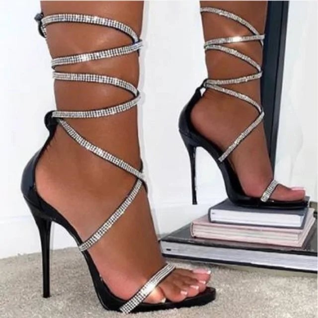 High Heels Gladiator Sandals Image 11