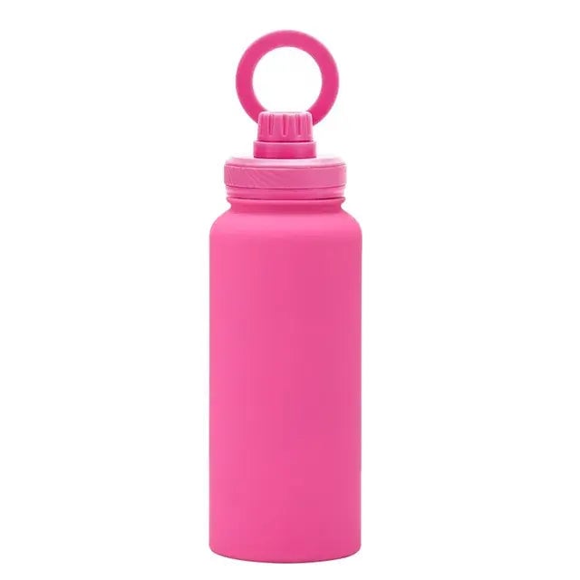 Insulated Water Bottle With Phone Holder Image 9