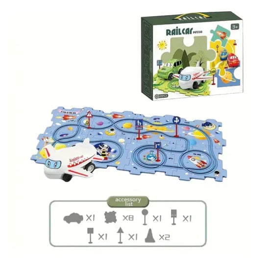 Kids Car Track Set Image 3