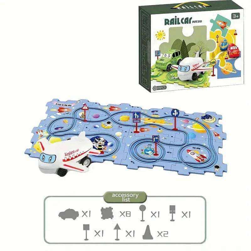 Kids Car Track Set Image 7