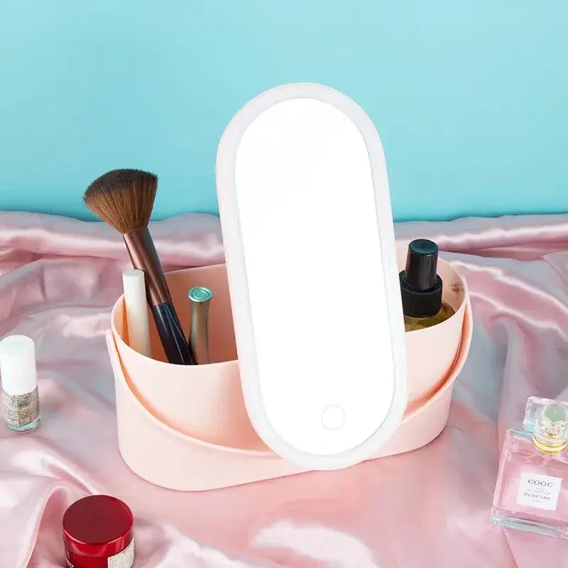 LED Makeup Organizer Box Image 2