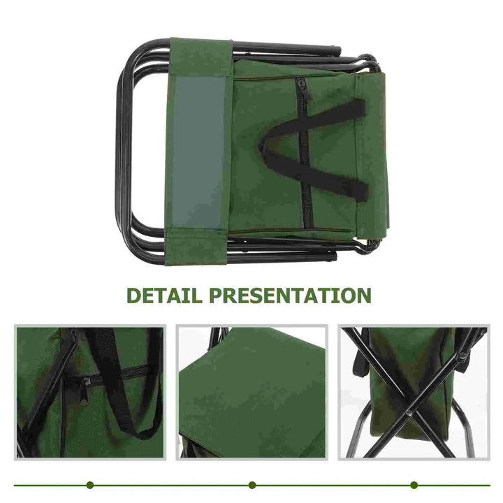 Foldable Outdoor Chair with Storage Bag Image 2