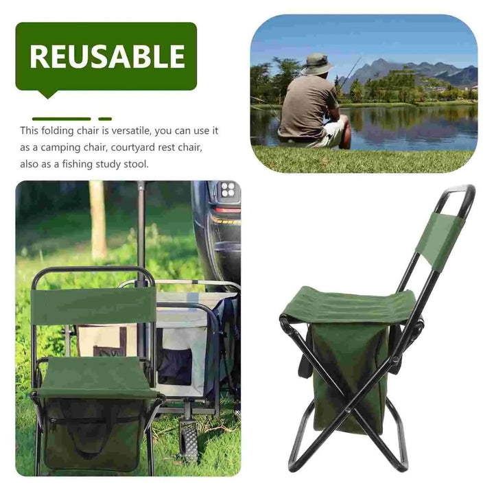 Foldable Outdoor Chair with Storage Bag Image 4