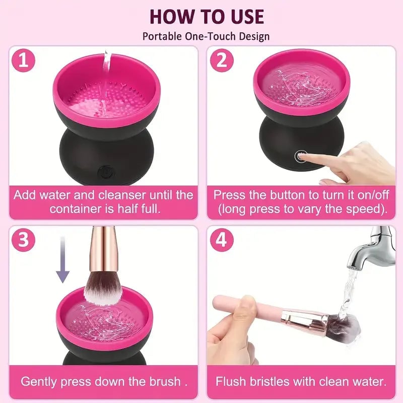 Makeup Brush Cleaner Solution Image 4