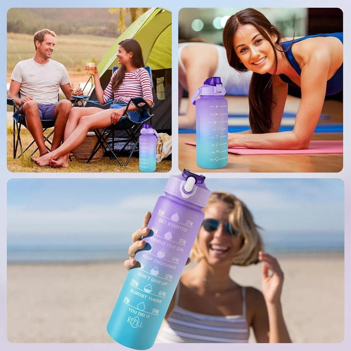 Motivational Water Bottle Set Of 3 Image 4