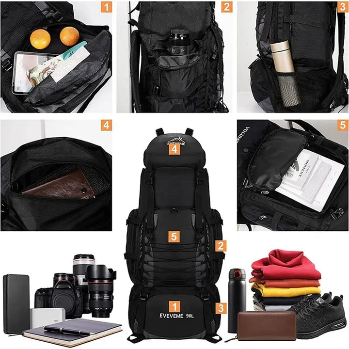 Outdoor Travel Backpack for Camping and Hiking Image 8