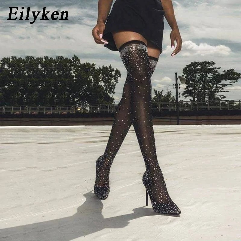 Over-The-Knee Heel Woman Boot Image 1