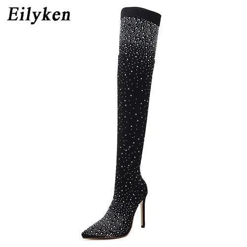 Over-The-Knee Heel Woman Boot Image 2