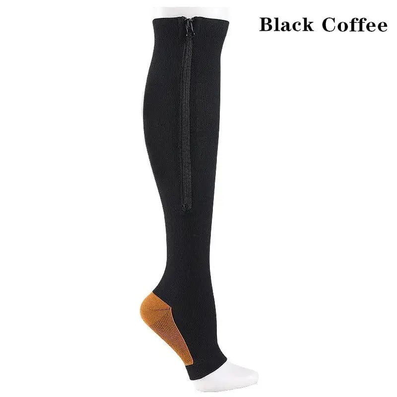 Pain Relief Knee High Zip Leg Support Image 6