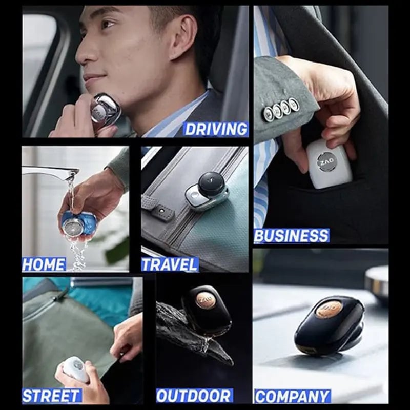 Pocket-Sized Electric Travel Shaver Image 6