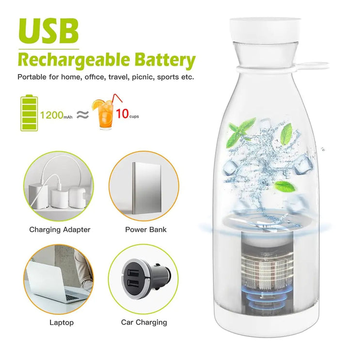 Portable USB Rechargeable Electric Juicer Image 4