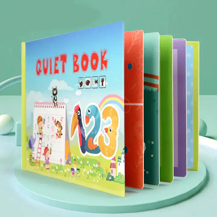 Quiet Book for Cognitive Development Image 1