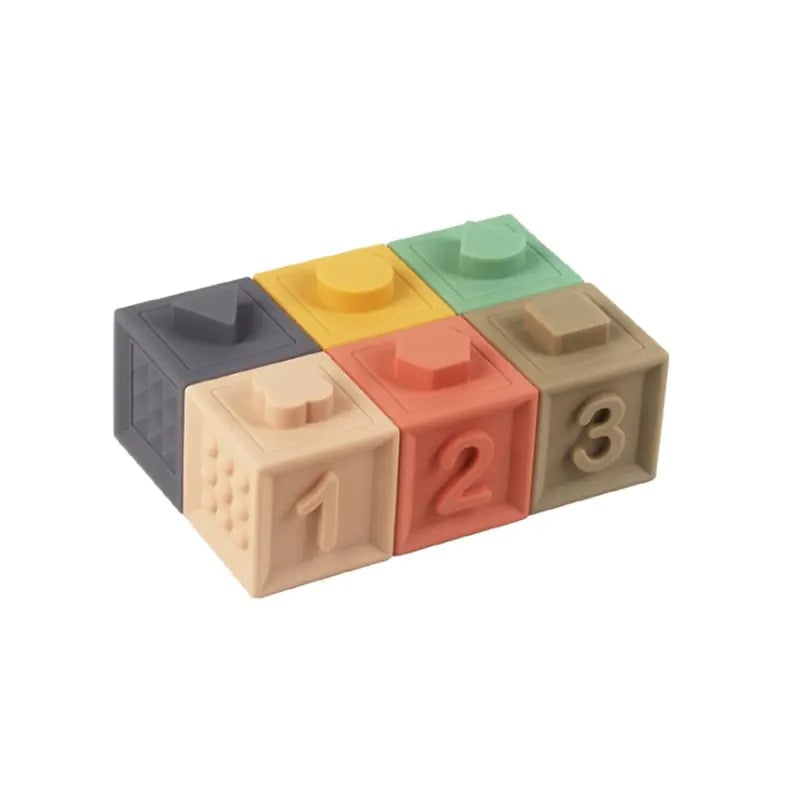 Silicone Educational Building Blocks For Toddlers Image 7