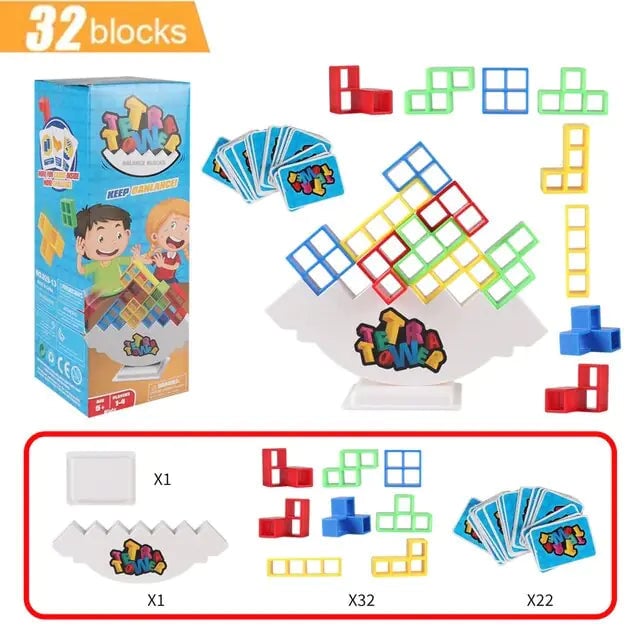 Stacking Blocks Tetra Tower Balance Game Image 7