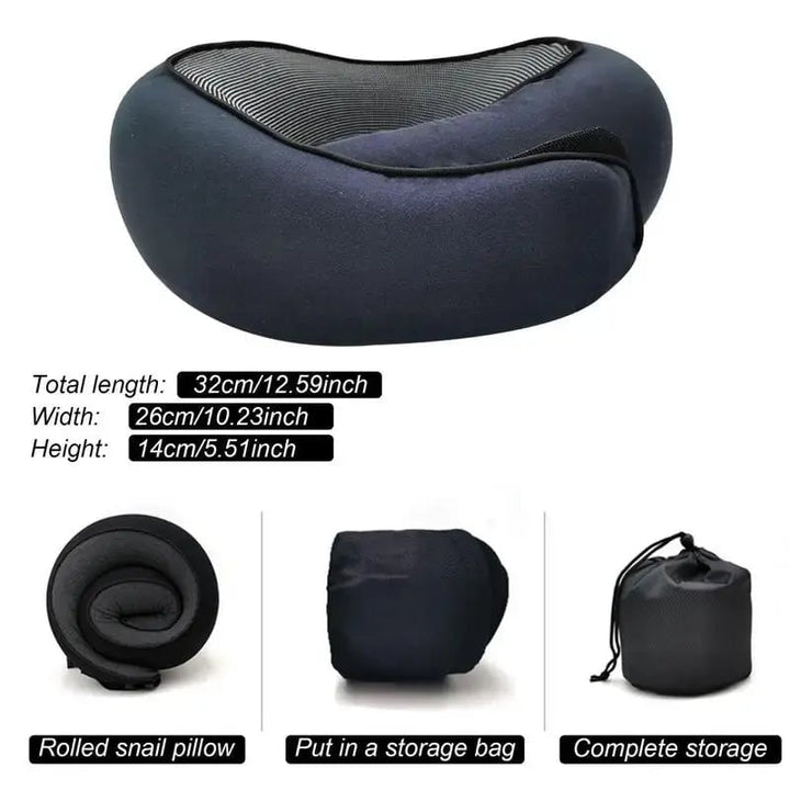 Travel Neck Pillow Memory Foam Image 6