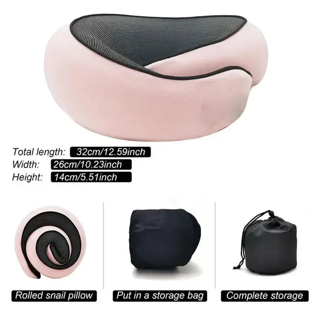 Travel Neck Pillow Memory Foam Image 8