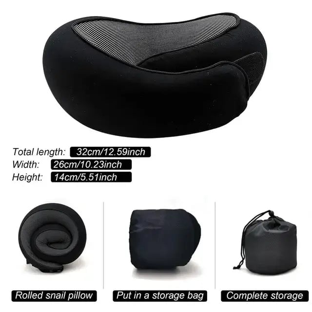 Travel Neck Pillow Memory Foam Image 9