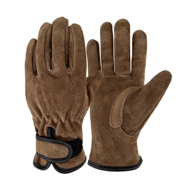 Classic Leather Work Gloves Image 1