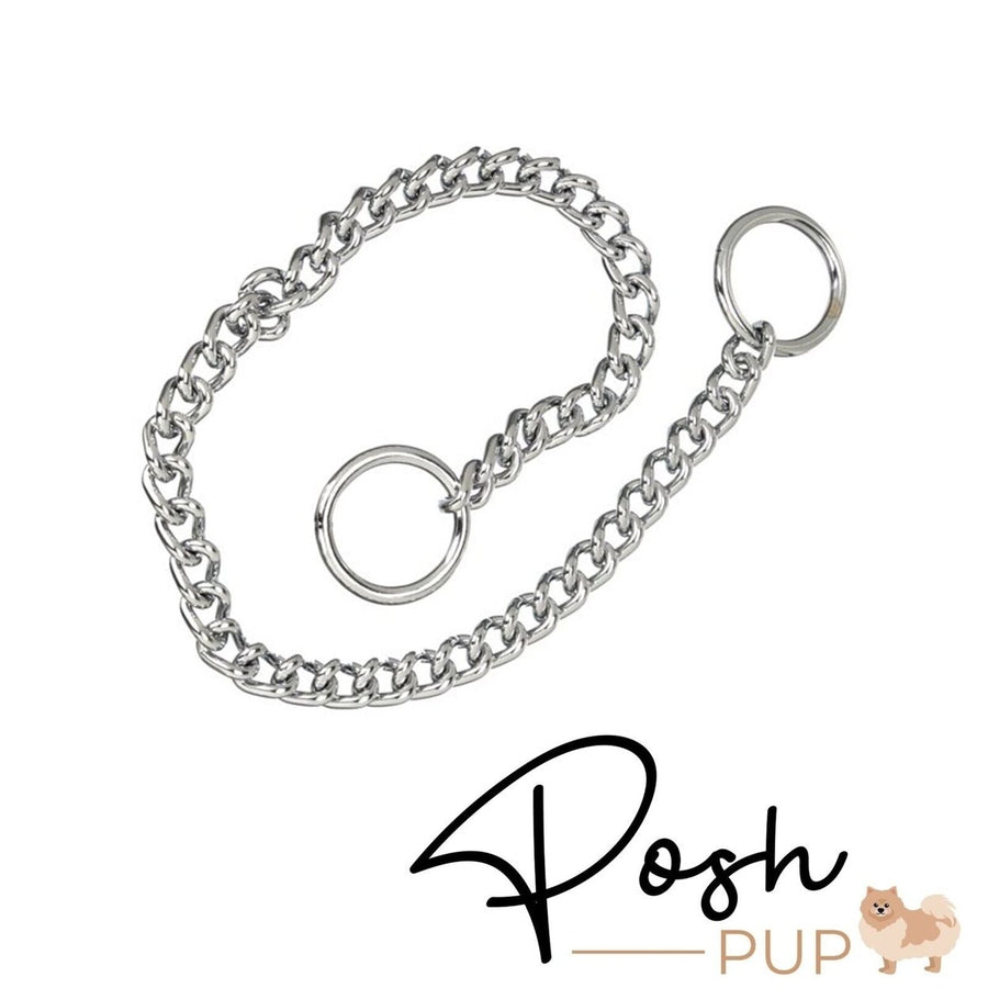 14" Chain Pet Collar by PoshPup Image 1