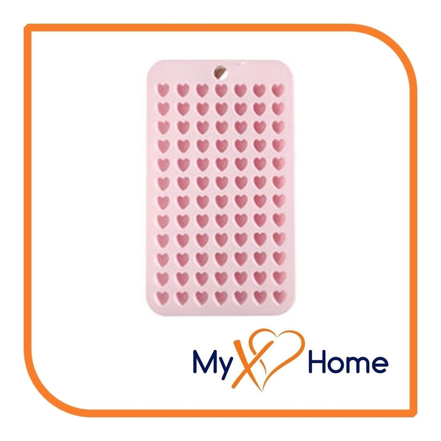 84 Hearts Pink Silicone Mold Chocolate Candy and more by MyXOHome Image 1