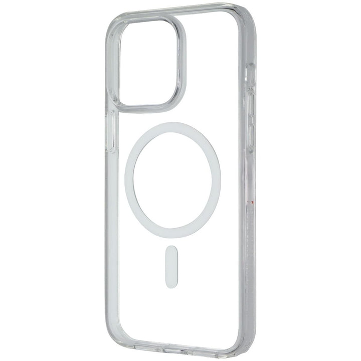 Ultra-Slim Protection Case for MagSafe for iPhone 15 Pro Max - Clear/White Image 1