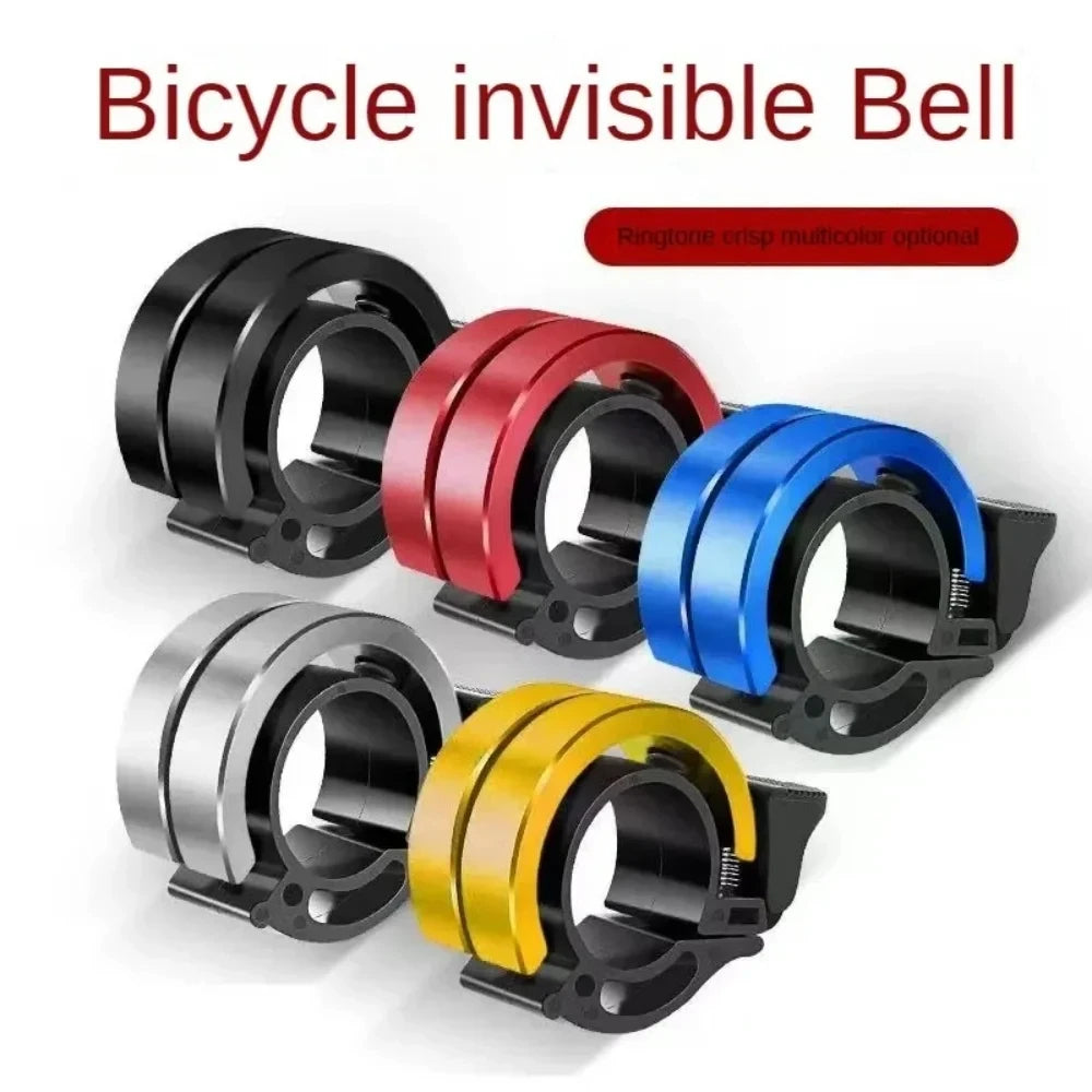 Bicycle Bell Invisible Super Loud Universal Bell Mountain Bike Invisible Bell Folding Bicycle Horn Cycling Equipment Image 1