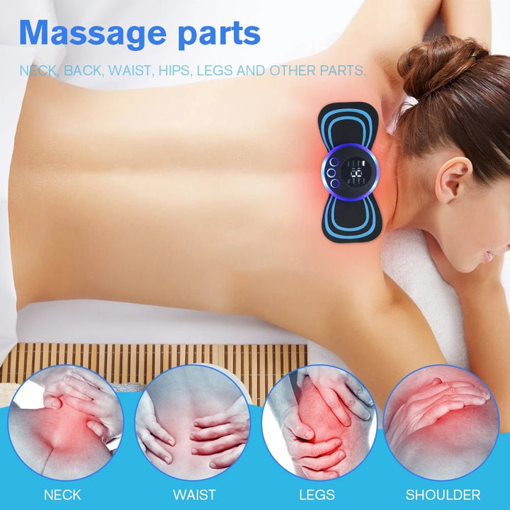 EMS Electric Pulse Neck Massager Cervical Massage Patch Image 6