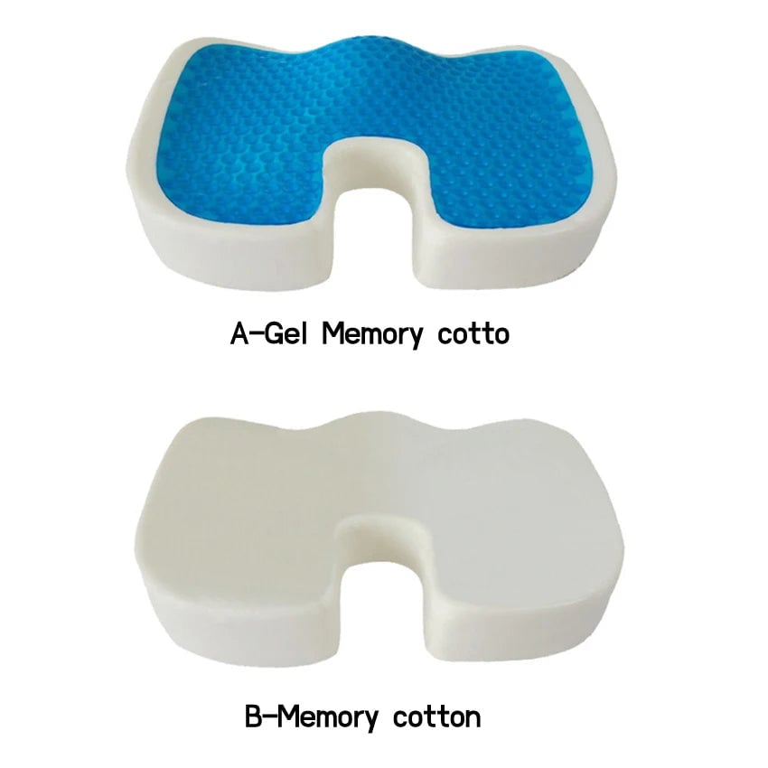 Gel Memory Foam U-shaped Seat Cushion Massage Image 4