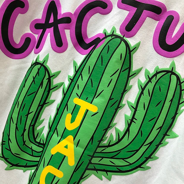 luxury Cactus Jack Hip Hop Tshirts Travis Image 4