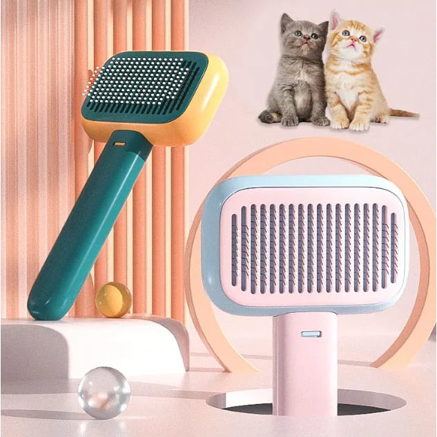 Pet Hair Brush and Massage Comb Image 1