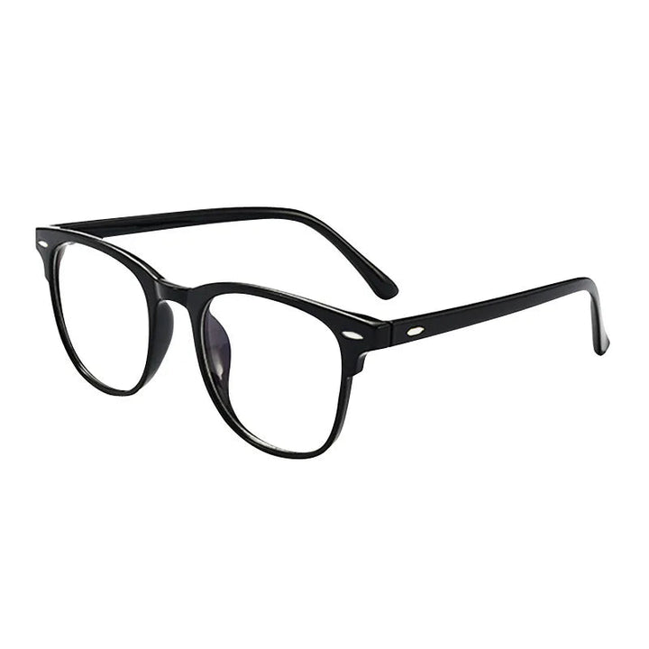 Transparent Round Anti-Blue Light Glasses for Women and Men Image 4