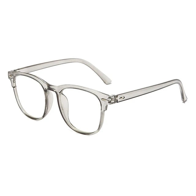 Transparent Round Anti-Blue Light Glasses for Women and Men Image 7