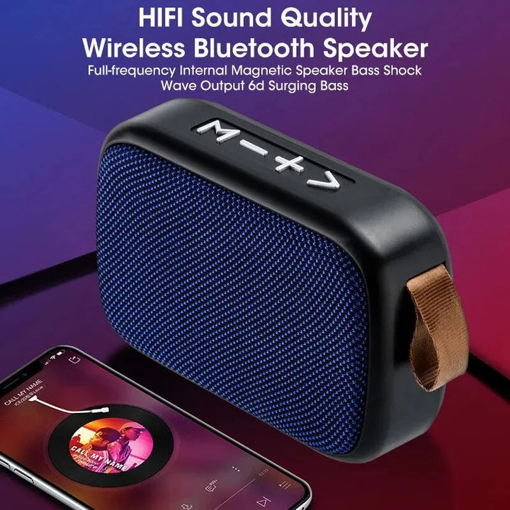 Wireless Bluetooth Speaker Outdoor Portable Subwoofer Image 1