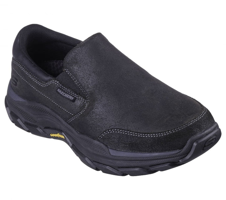 Skechers Mens Respected - Calum Slip-On Black - 204480-BBK BLACK Image 3