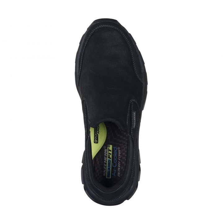 Skechers Mens Respected - Calum Slip-On Black - 204480-BBK BLACK Image 4