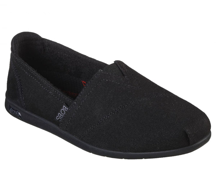 Skechers Womens Arch Fit Plush - For3ver Luv Slip-On Black - 114108-BBK BLACK Image 2