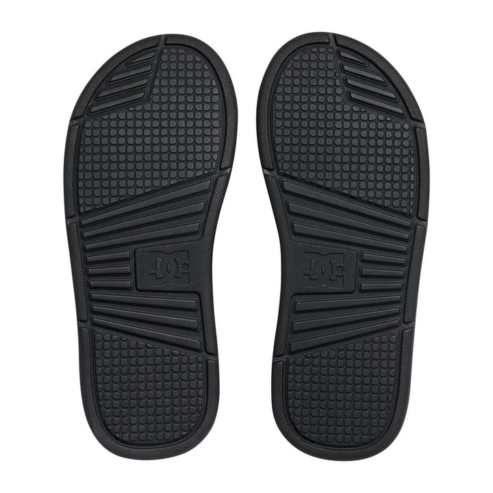 DC Shoes Mens Bolsa Slides Black - ADYL100026-001 BLACK Image 4