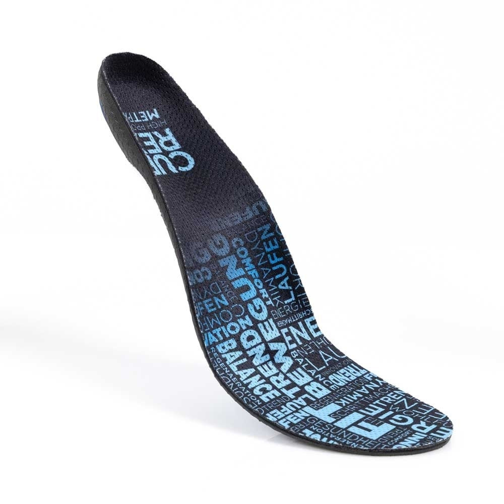 CURREX MetPad High Profile Insoles Unisex Blue 2911-23 Arch Support Comfort Image 4