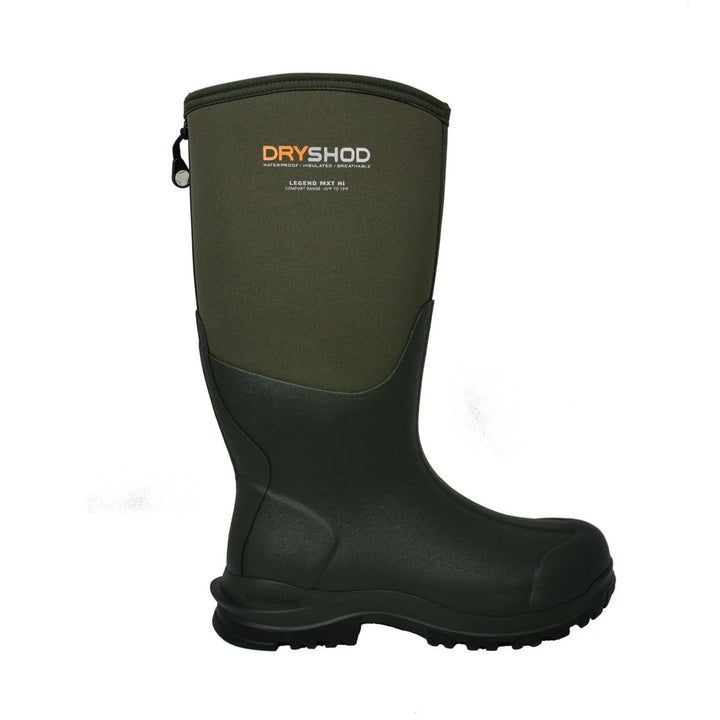 Dryshod Legend MXT Hi Adventure Boots Moss Grey Waterproof Insulated Size One Image 1