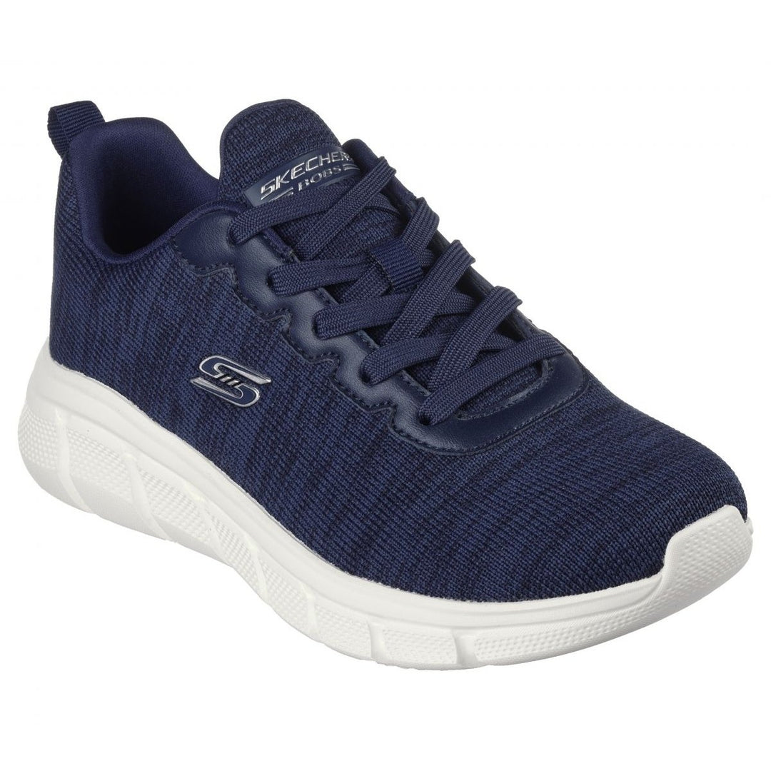 Skechers Womens BOBS B Flex - Encore Move Sneaker Navy - 117350-NVY Navy Image 2