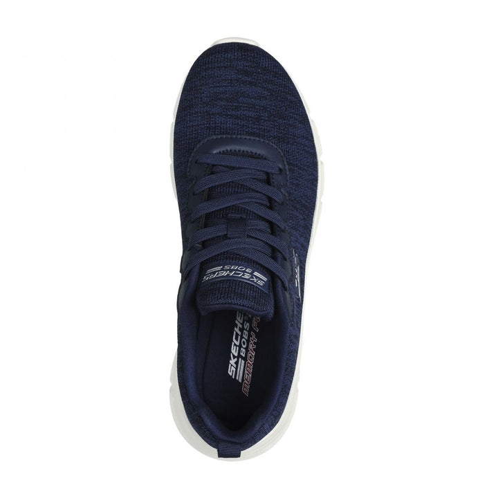 Skechers Womens BOBS B Flex - Encore Move Sneaker Navy - 117350-NVY Navy Image 4