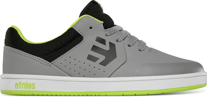 Etnies Unisex Kids Marana Skate Shoe Grey/Lime/White - 4301000120-376 GREY/LIME/WHITE Image 1