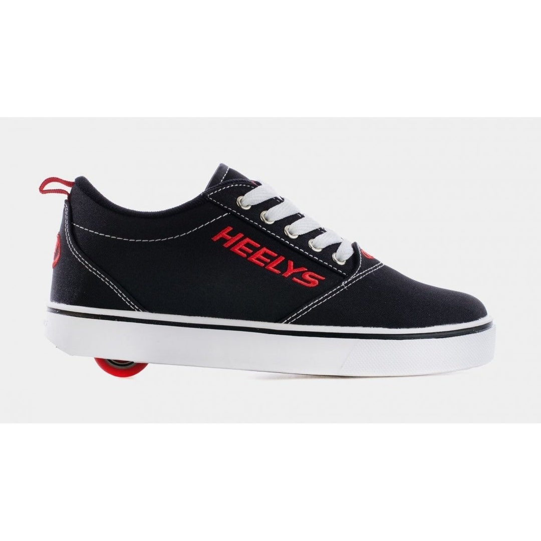 HEELYS GR8 Pro 20 Wheeled Heel Shoe Unisex Coffee Black/White/Red Size 9 Image 1